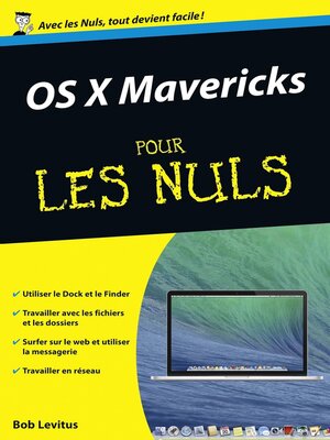 cover image of OS X Mavericks poche Pour les Nuls